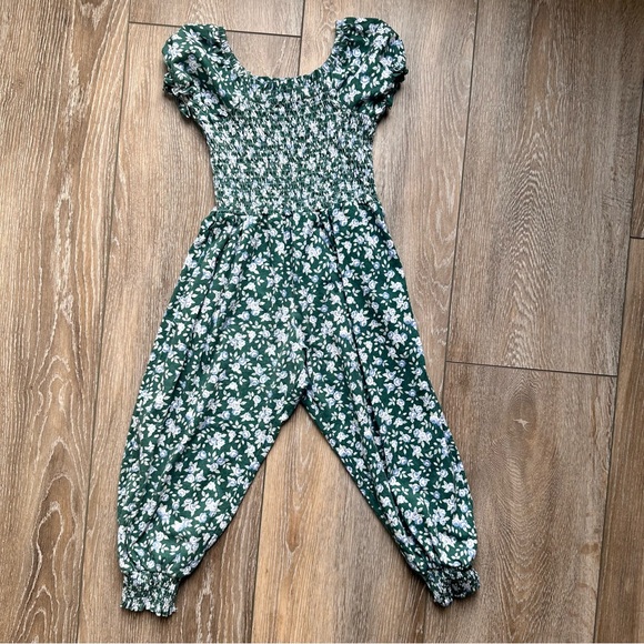 SweetHoney Smocked Romper - Picture 1 of 4